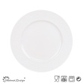 16PCS jantar de porcelana para restaurante e hotel em relevo Design